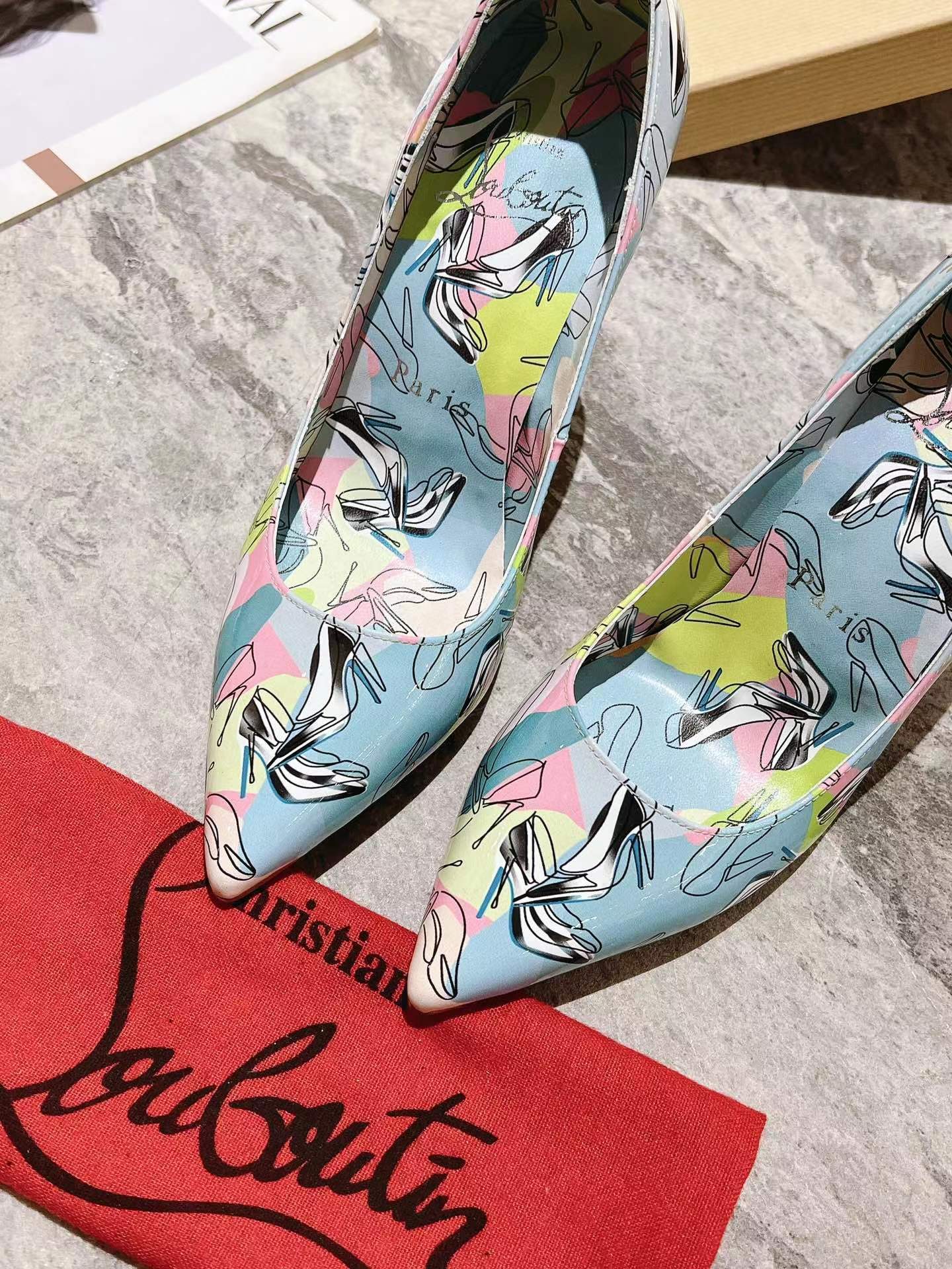 Kate 100 mm Shoes It Up Pumps 海の青