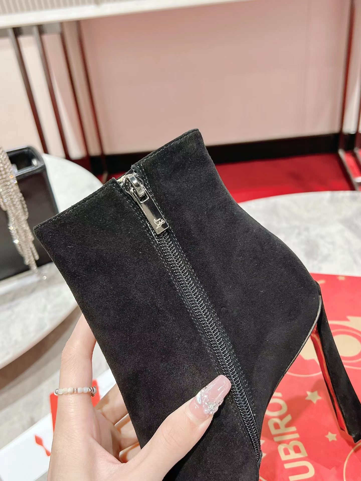 Condora Booty 100 mm Low Boots Black