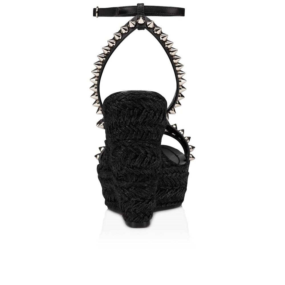 Mafaldina Zeppa 120 mm Black