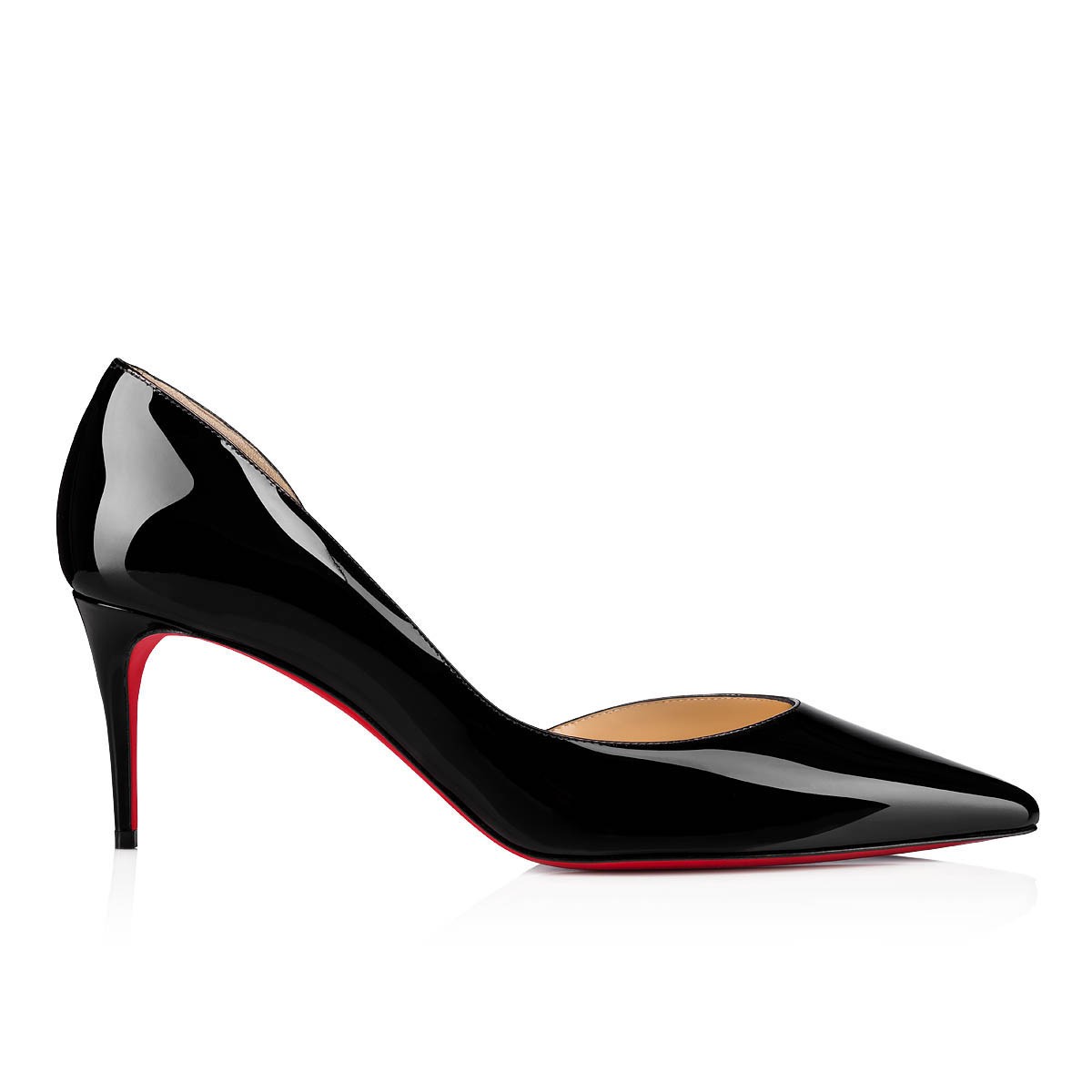 Iriza 70 mm Patent Calf Black Pumps