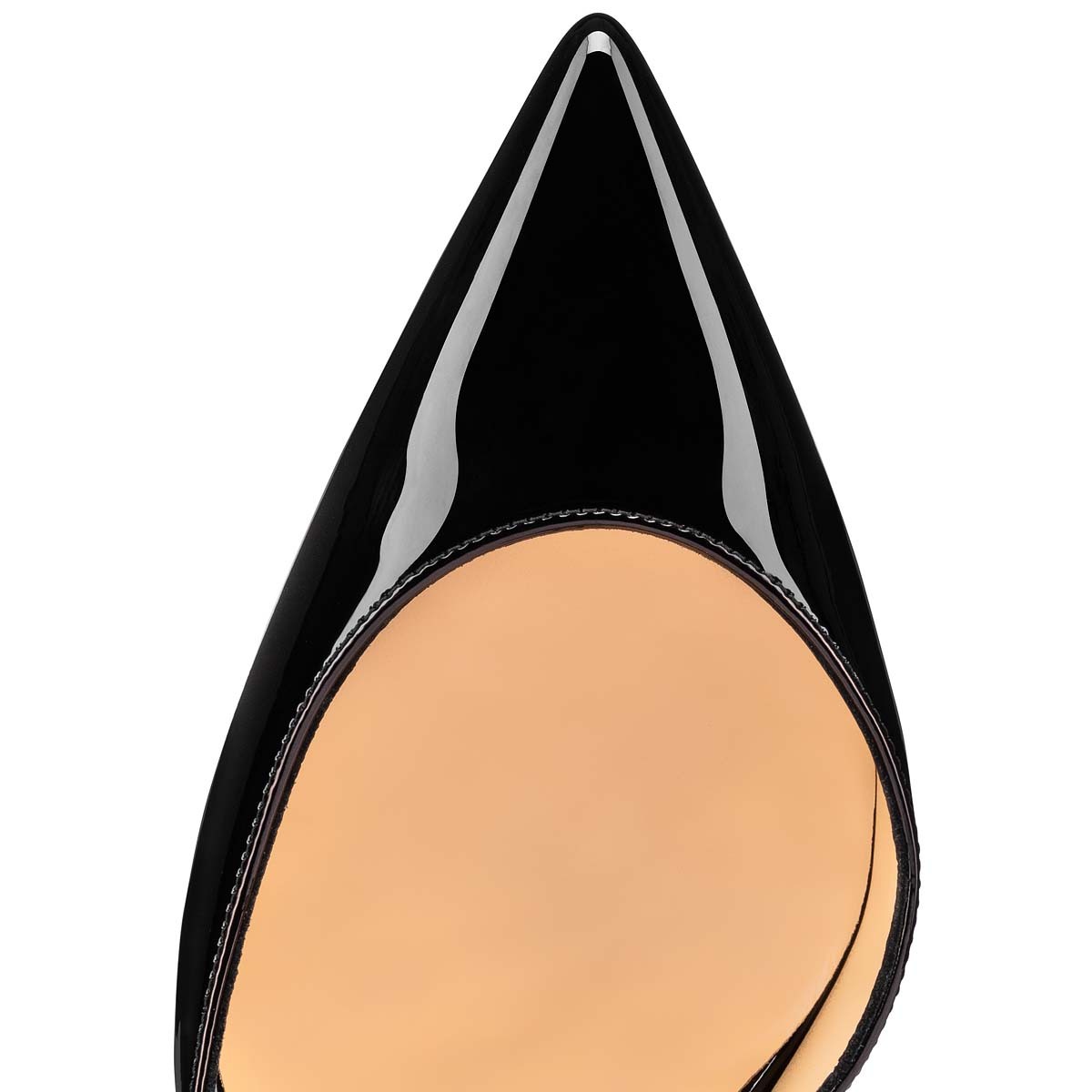 Iriza 100 mm Black Patent Calf Leather Pumps