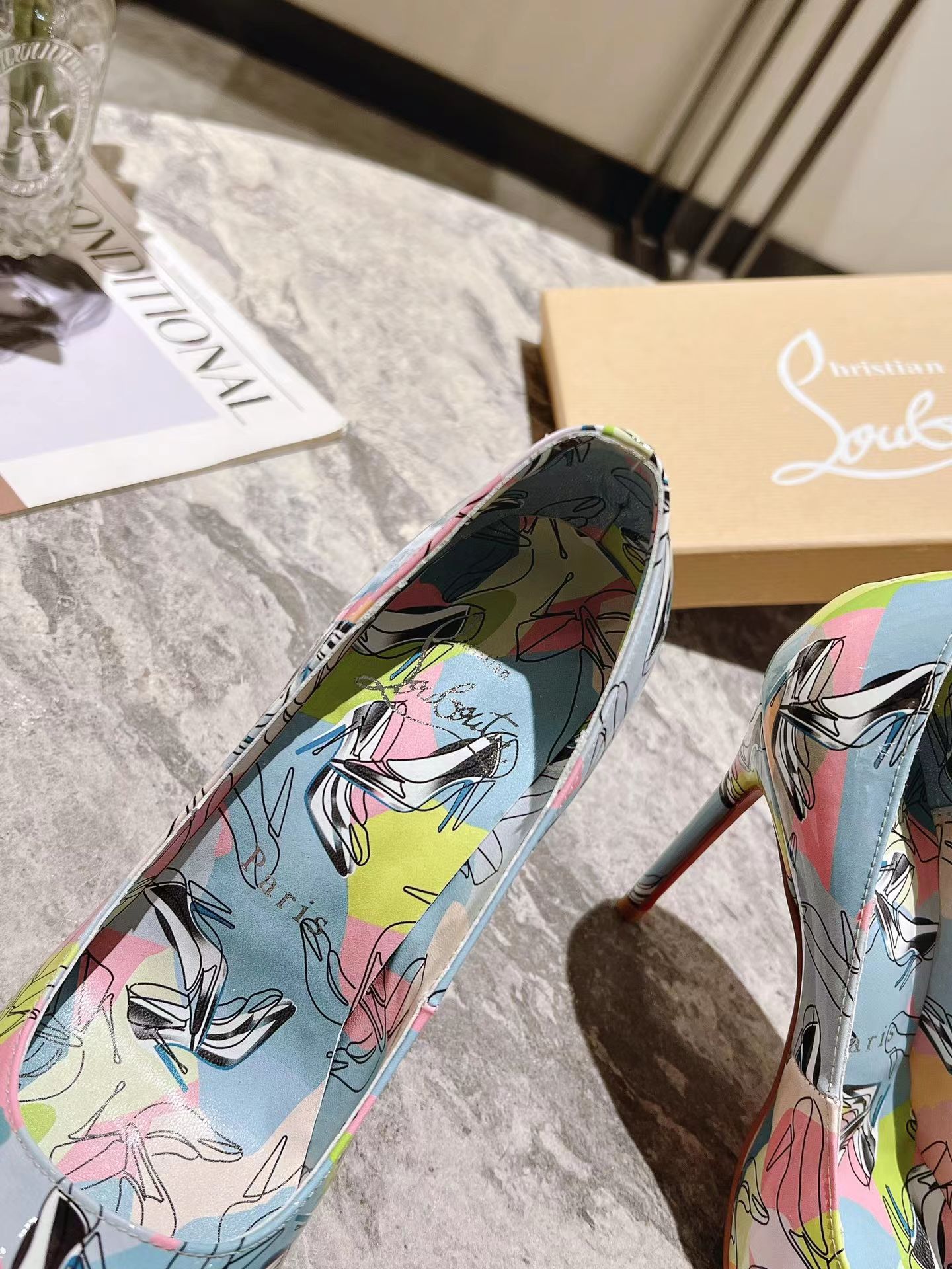 Kate 100 mm Shoes It Up Pumps 海の青