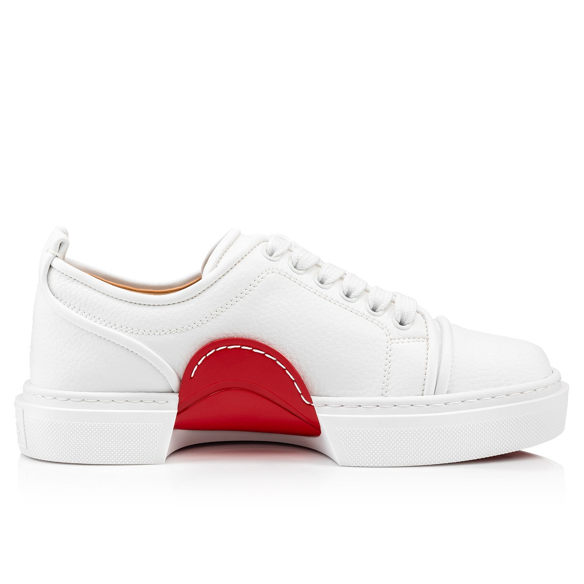 Adolon Woman Recycled Polyester and Bio-based Materials Bianco Sneakers