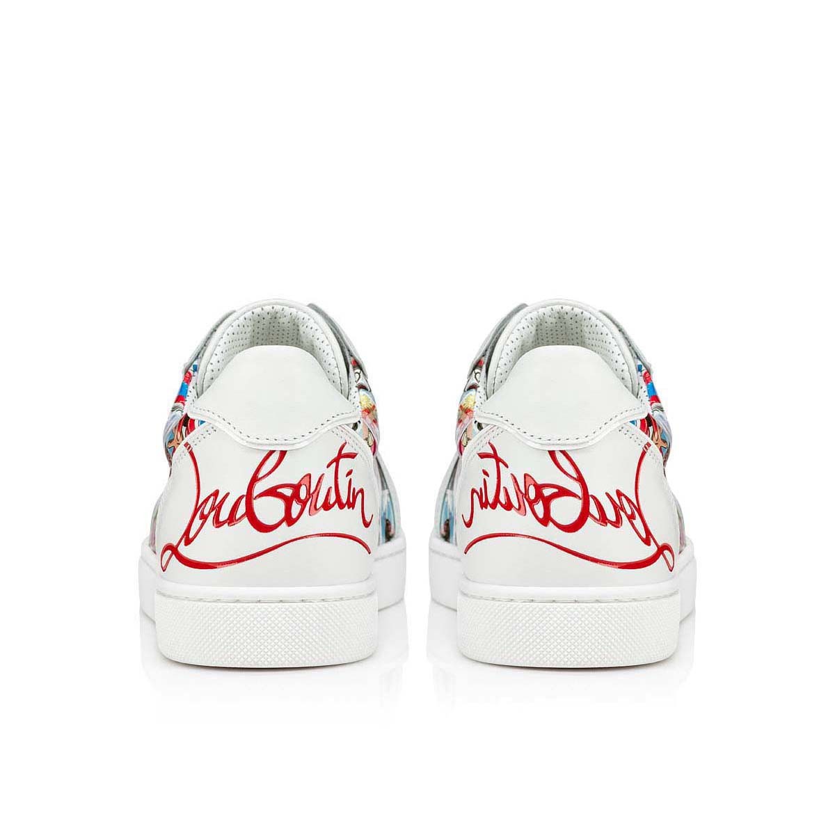 Fun Vieira Patent Calf Comics Print Multicolor Sneakers