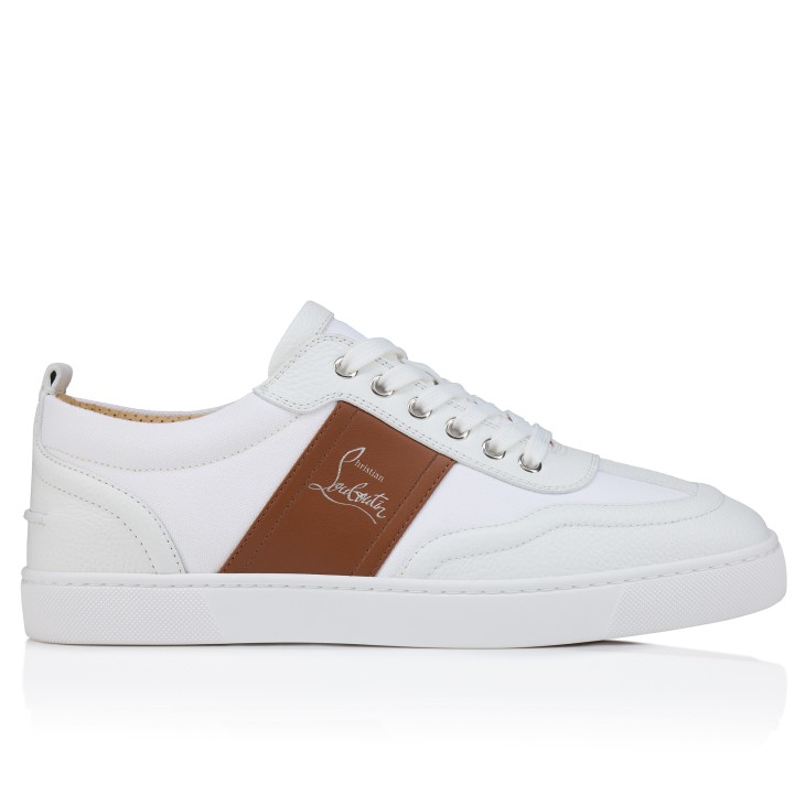 Men's Retero Cuoio Grained Calf Leather Sneakers