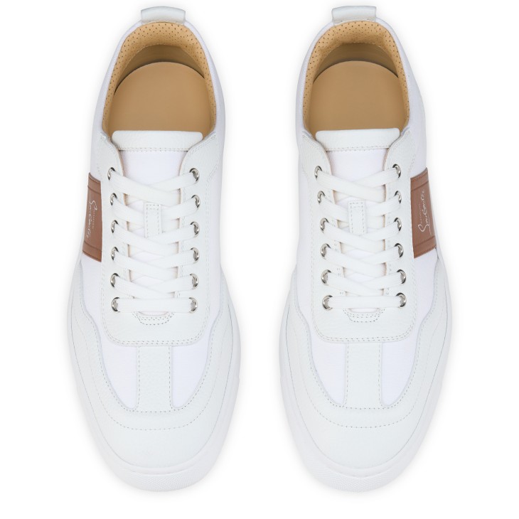 Men's Retero Cuoio Grained Calf Leather Sneakers