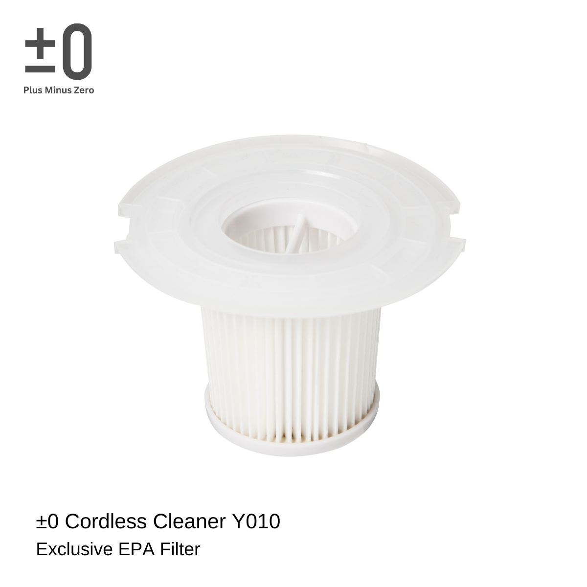 ±0 Cordless Cleaner Y010 Exclusive EPA Filter 