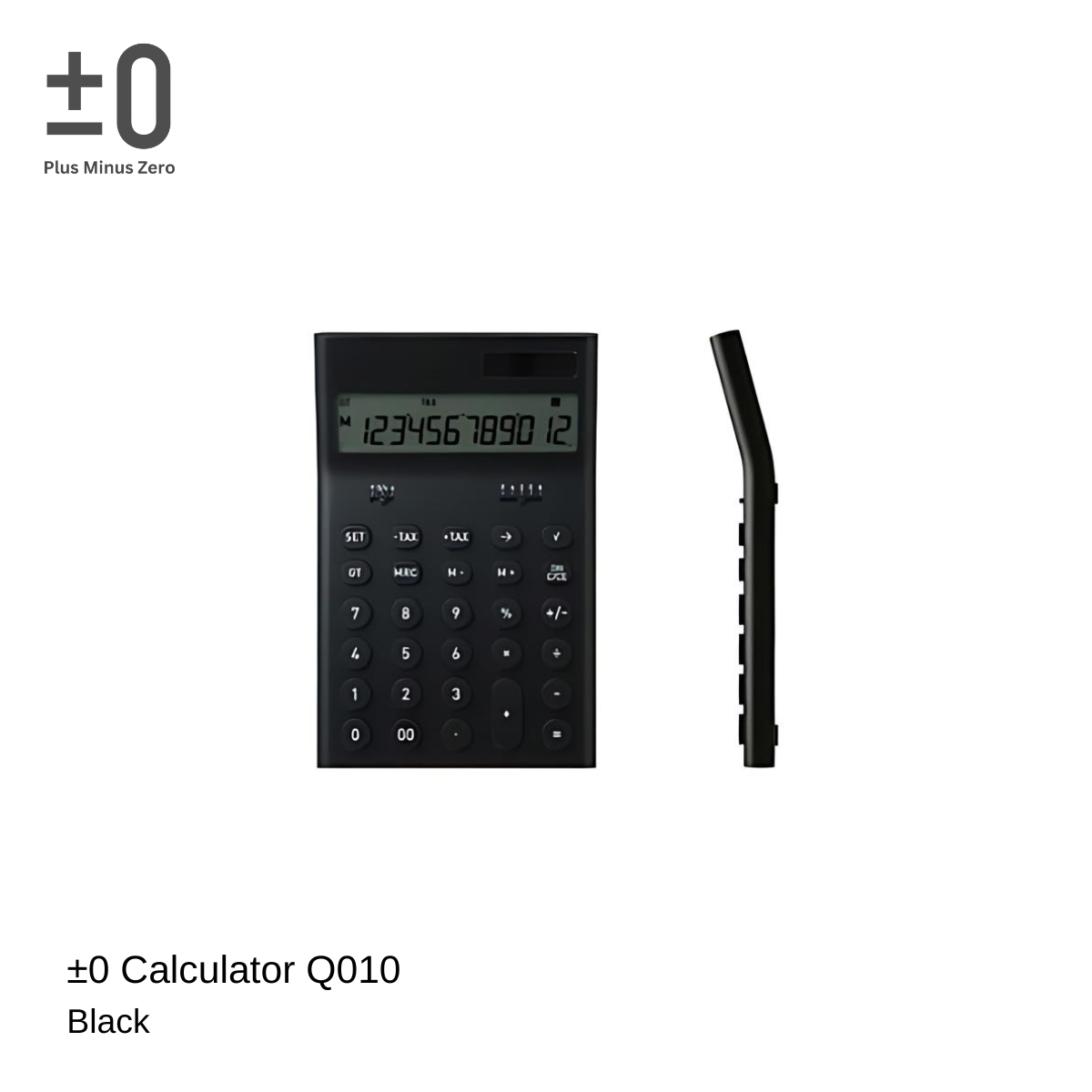 Plus Minus Zero Basic Calculator Q010 - ±0 Plus Minus Zero