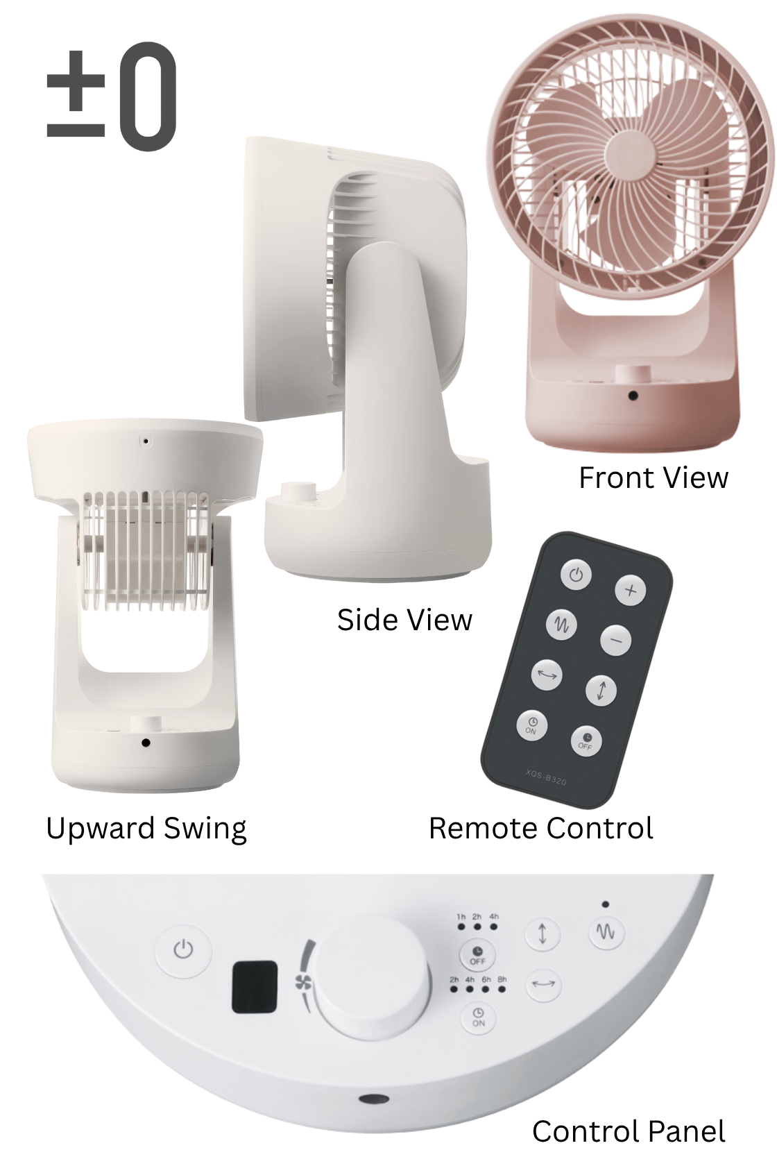 ±0 DC Circulator Fan B320 