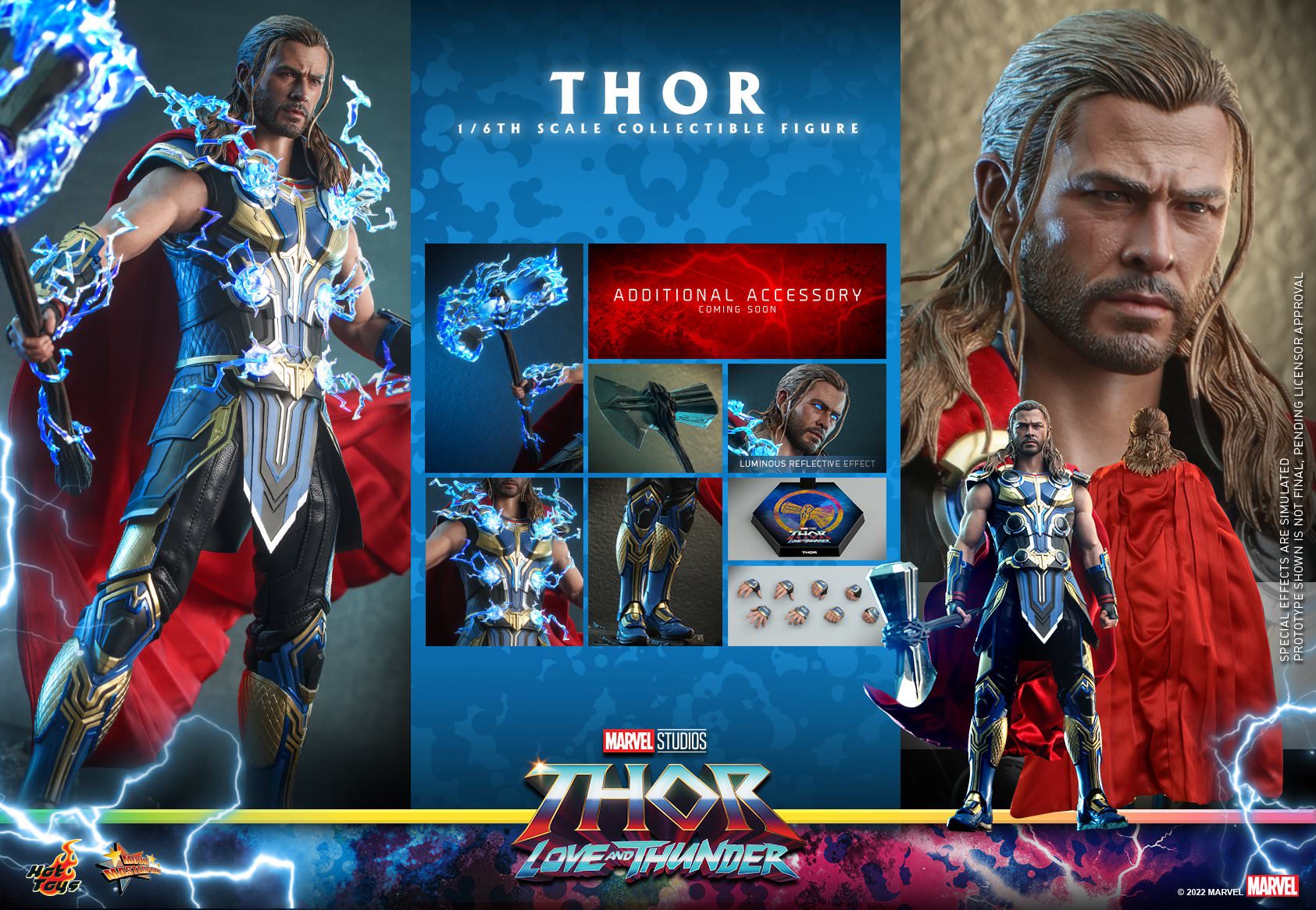 HOT TOYS MMS 655 & 656 THOR: LOVE AND THUNDER – THOR