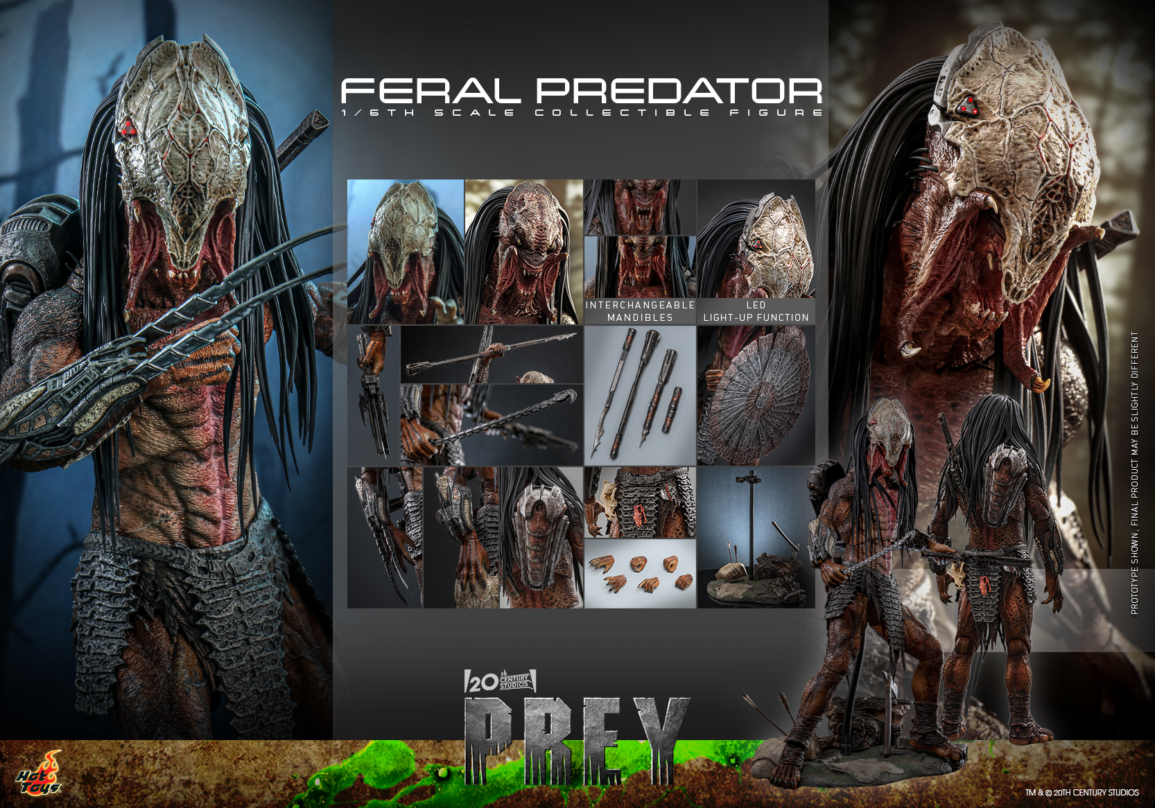 Prey - 1/6th scale Feral Predator Collectible Figure