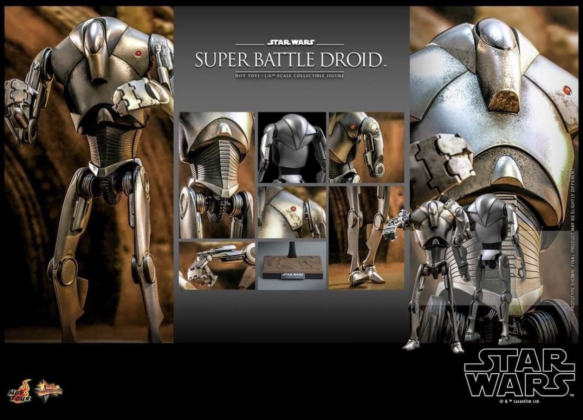 Hot Toys MMS 682 Star Wars II : Attack of the Clones – Super Battle Droid