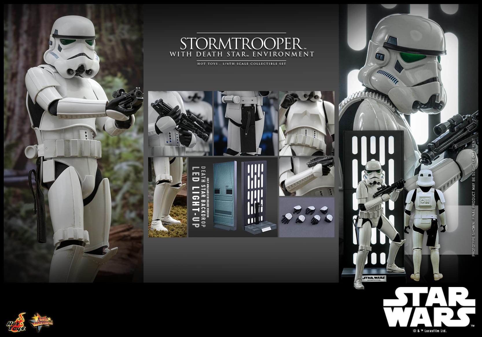 HOT TOYS MMS736 STAR WARS™
STORMTROOPER™ WITH DEATH STAR™
1/6TH SCALE COLLECTIBLE FIGURE