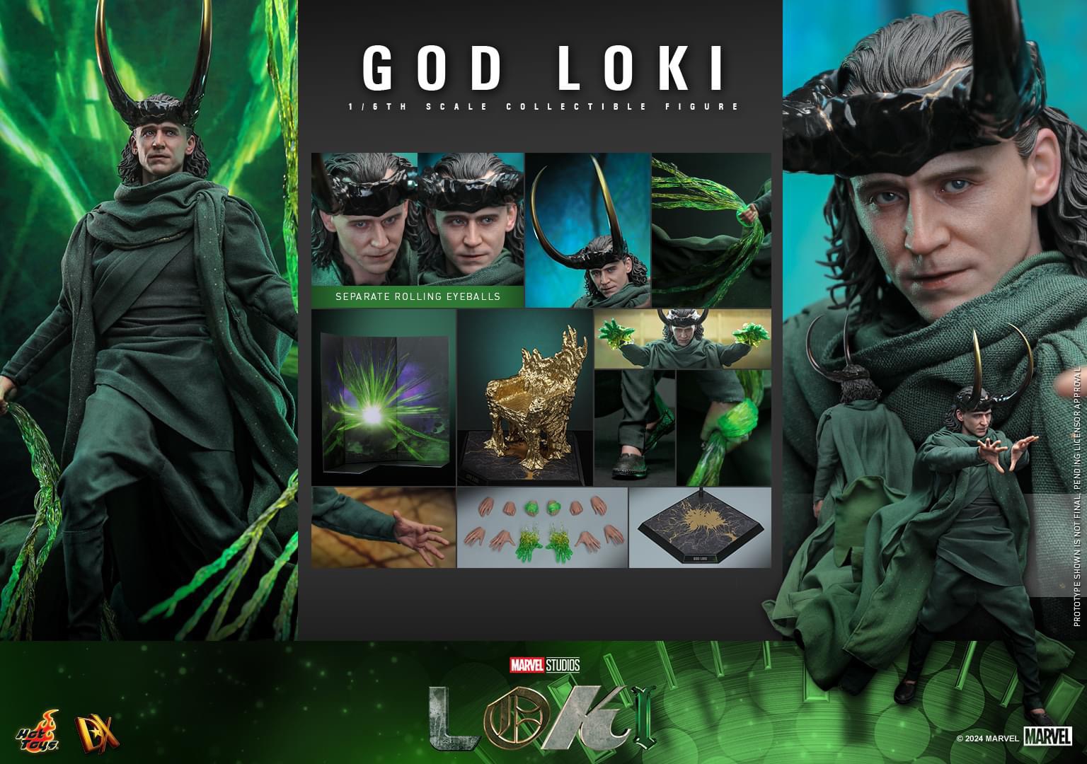 HOT TOYS Loki - 1/6th scale God Loki Collectible Figure