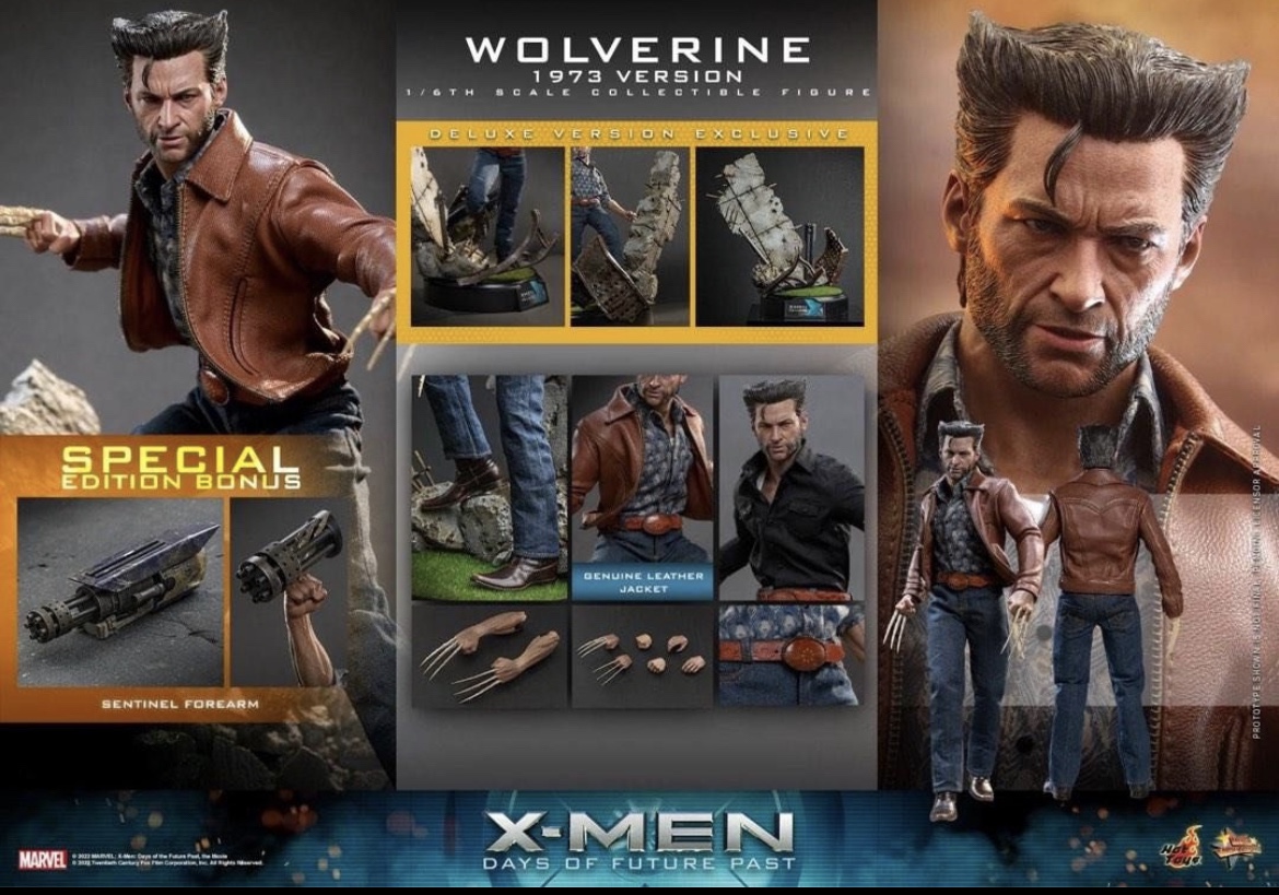 Hot Toys MMS 659B & 660B X-Men : Days of Future Past – Wolverine (1973) (special edition)