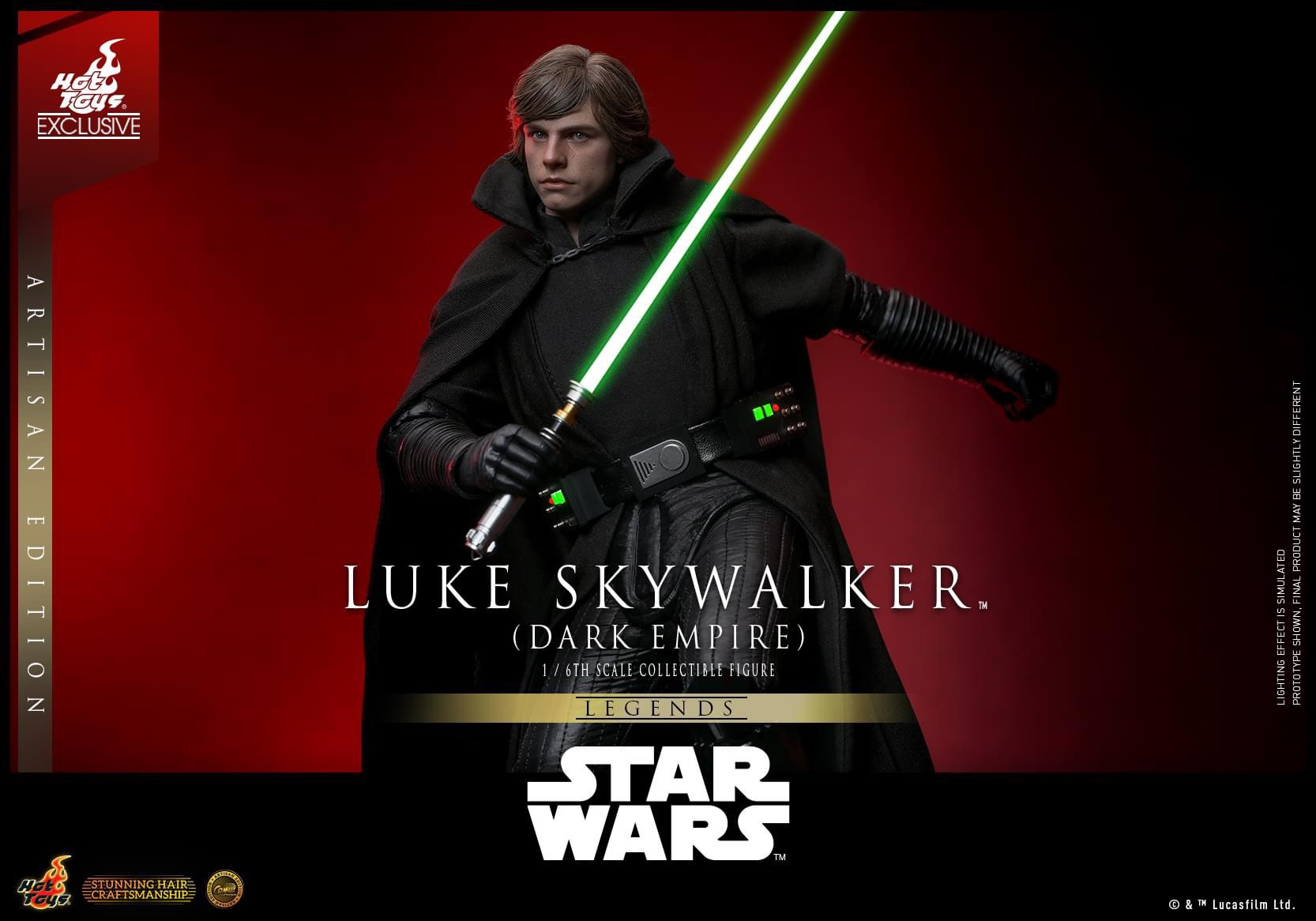 HOTTOYS CMS Star Wars ™- 1/6th scale Luke Skywalker™ (Dark Empire) Collectible Figure (Artisan Edition) [Hot Toys Exclusive