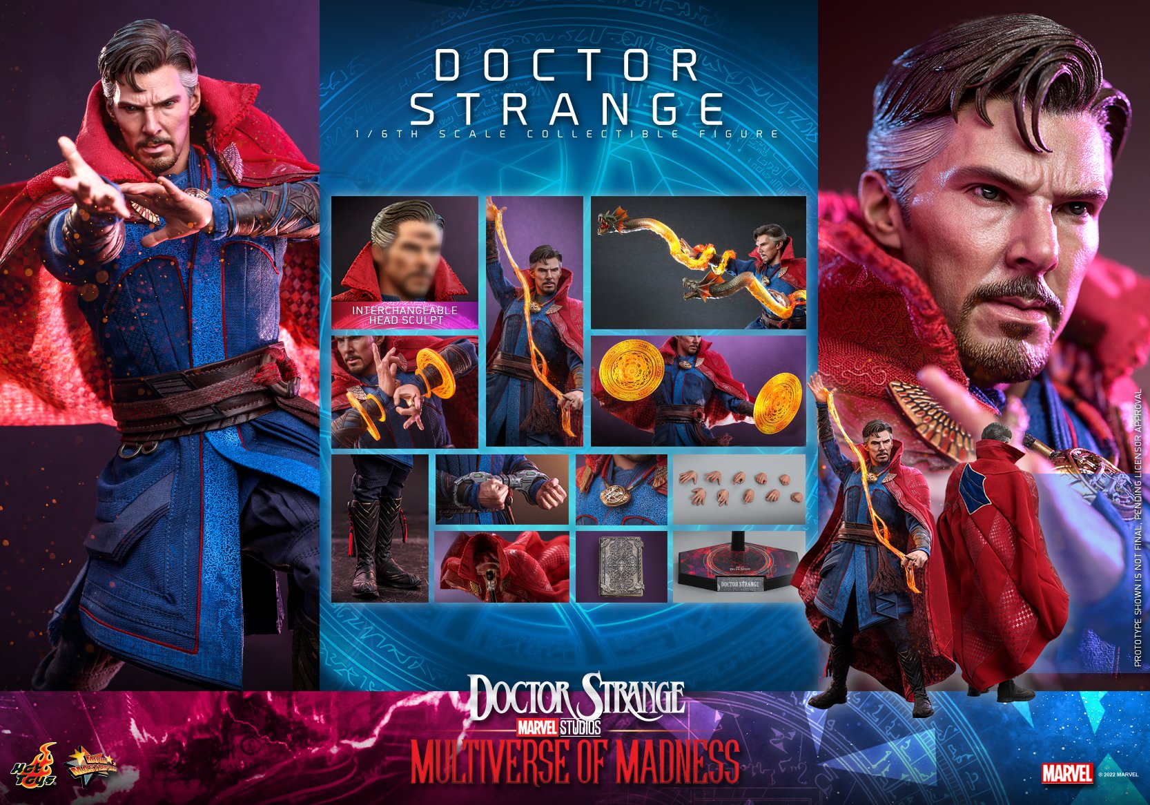 HOT TOYS MMS 645 DOCTOR STRANGE : MULTIVERSE OF MADNESS