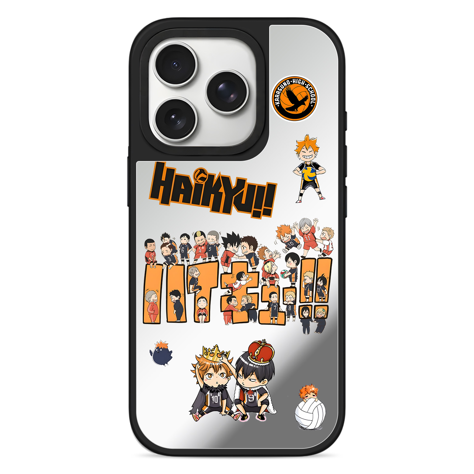 マットバンパー×ミラー スマホケース【ハイキュー/haikyuu!!】