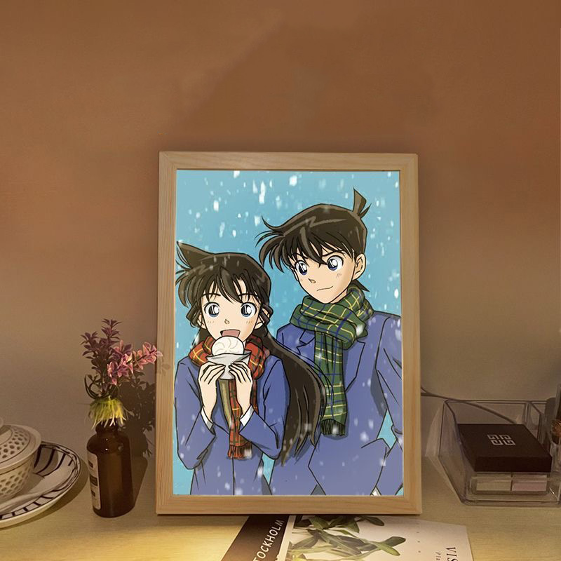 夕暮れの光と影のフレーム【名探偵コナン】