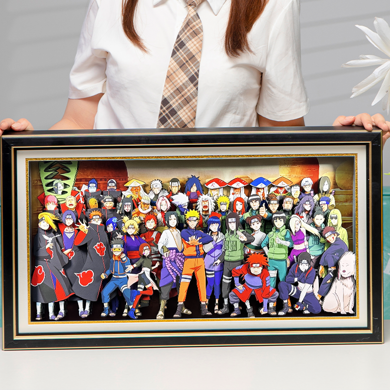 3D デコレーション絵 【NARUTO -ナルト-】