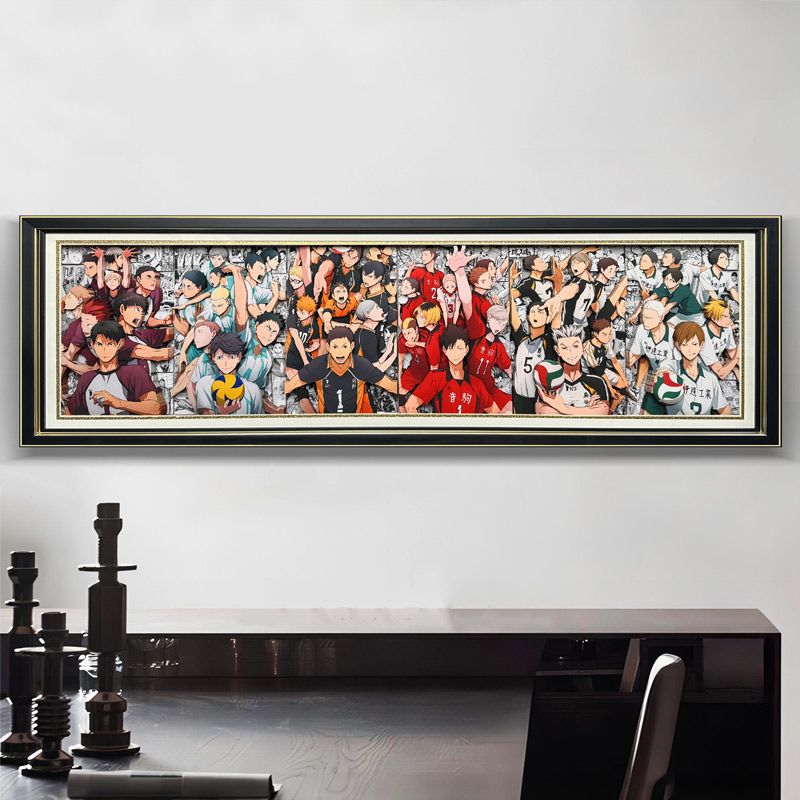 3D デコレーション絵 【ハイキュー!!】全員の写真