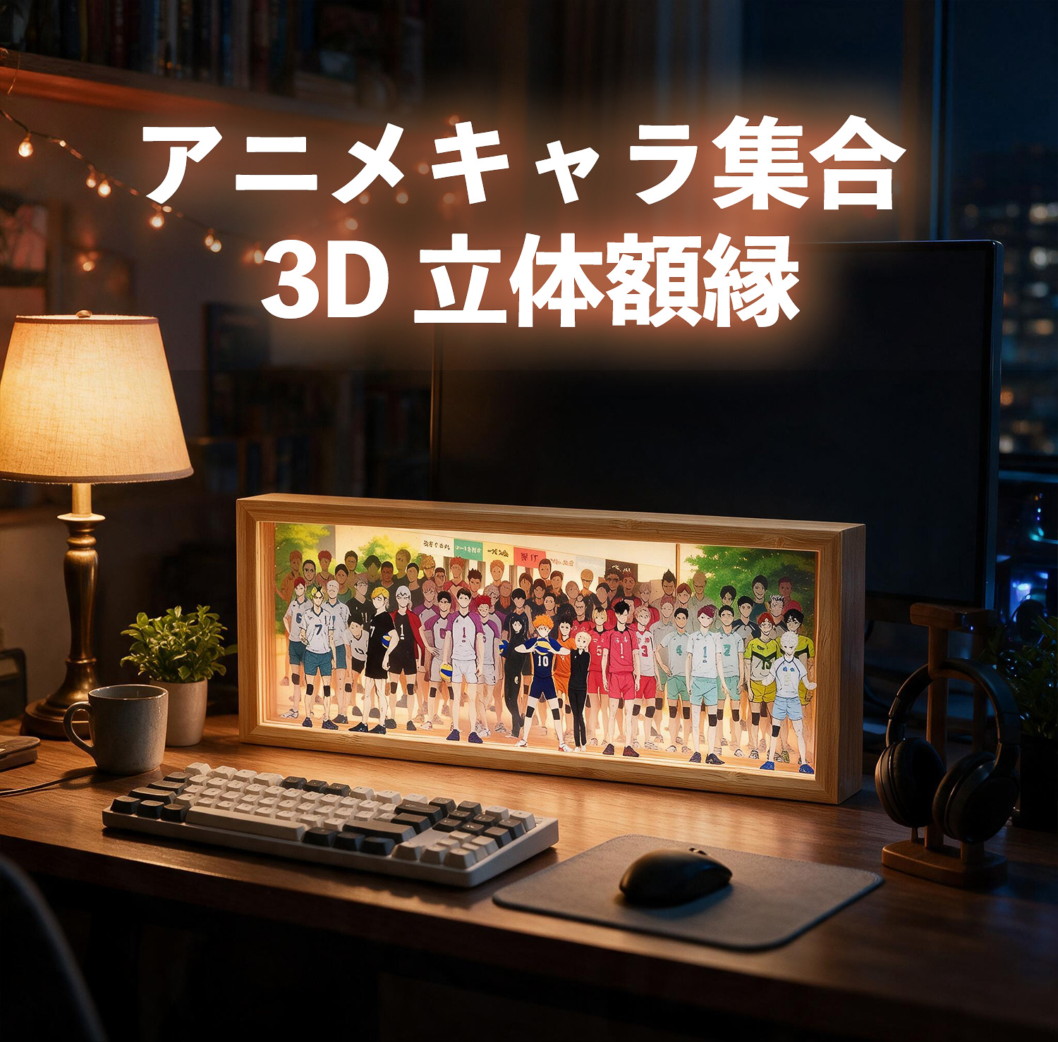 3Dナイトライト【ハイキュー】