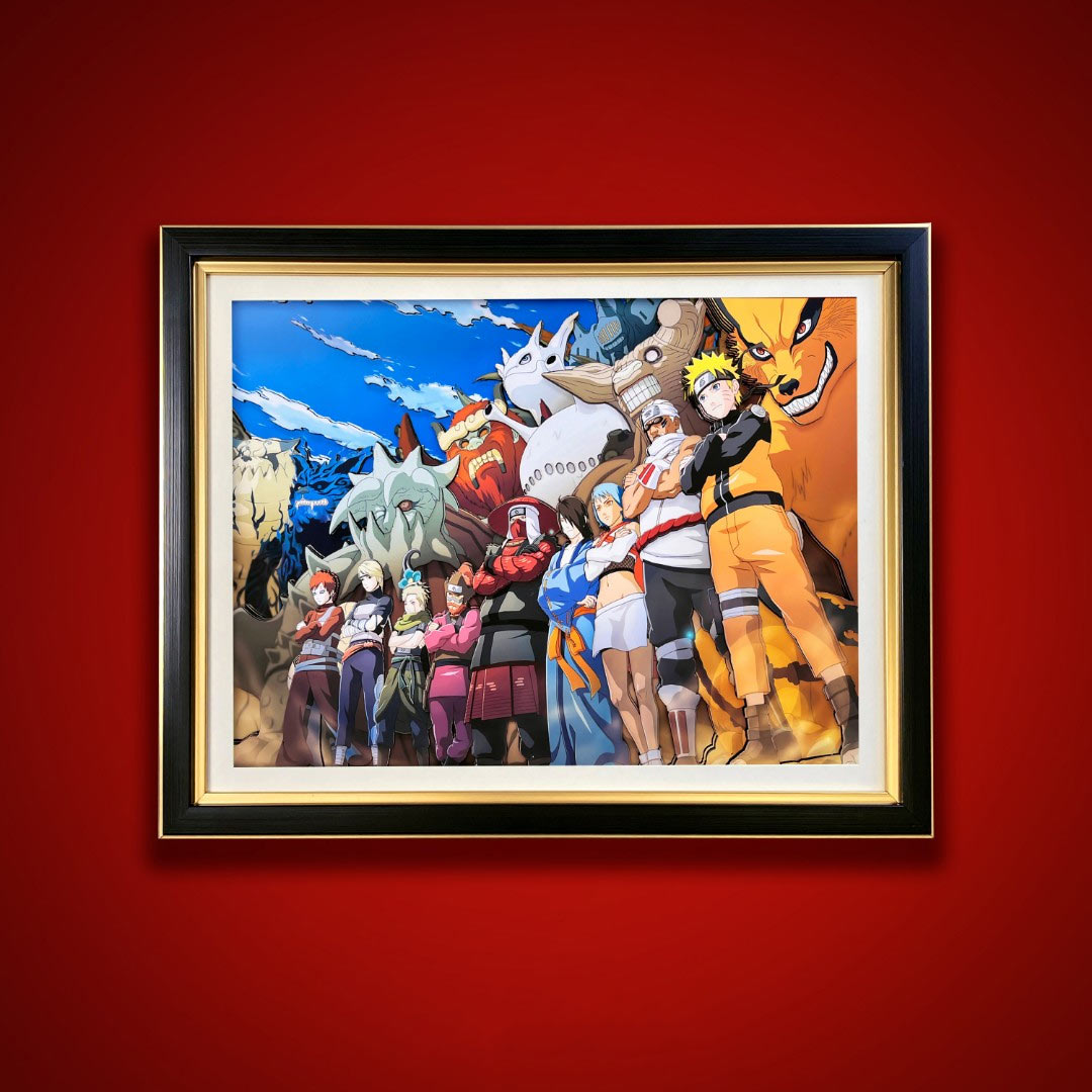 3D デコレーション絵 【NARUTO -ナルト-】