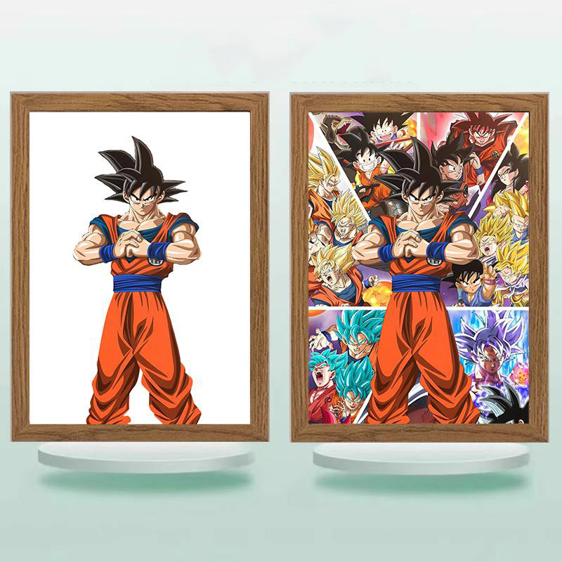 夕暮れの光と影の絵【ドラゴンボール】11種類