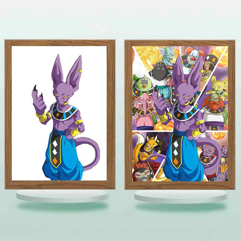 夕暮れの光と影の絵【ドラゴンボール】11種類