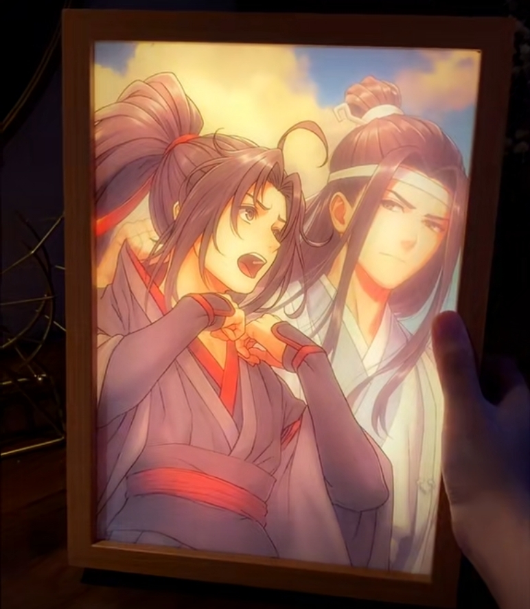 夕暮れの光と影の絵【魔道祖師】