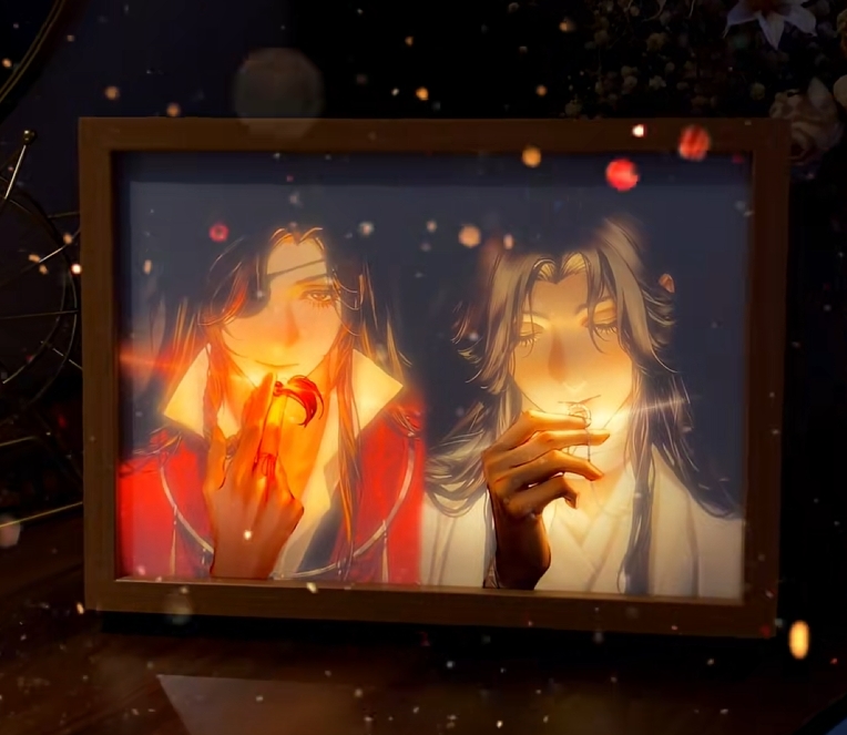 夕暮れの光と影の絵【天官賜福 TGCF】7種類
