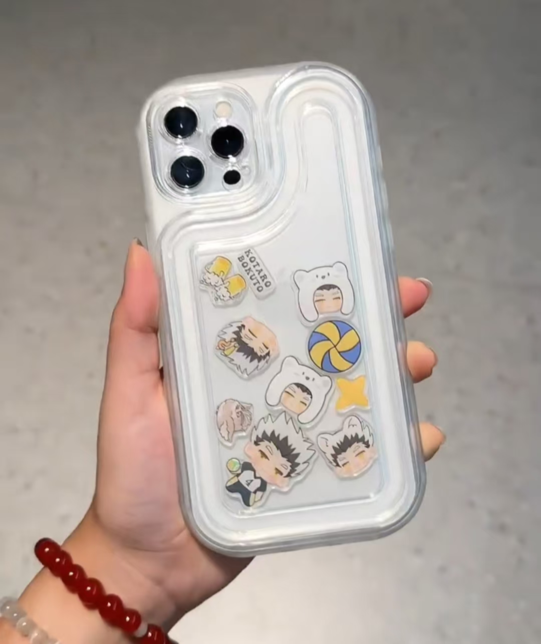 スライド式スマホケース【ハイキュー/ぼくとこうたろう】