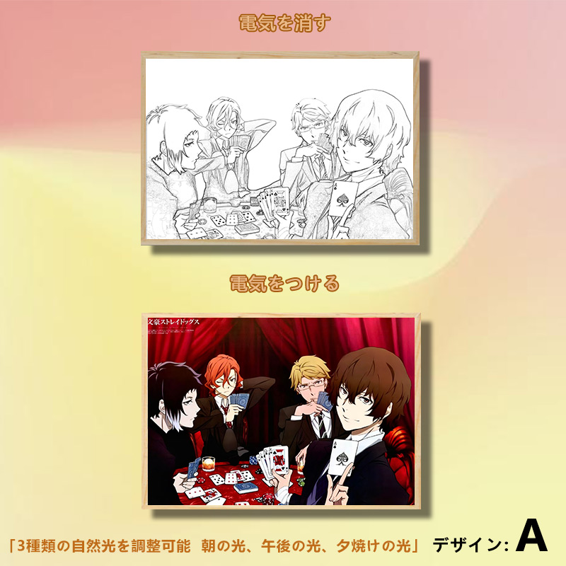 [Copy]夕暮れの光と影の絵【文豪ストレイドッグス】3種類