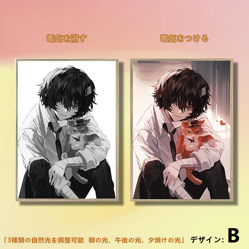 [Copy]夕暮れの光と影の絵【文豪ストレイドッグス】3種類