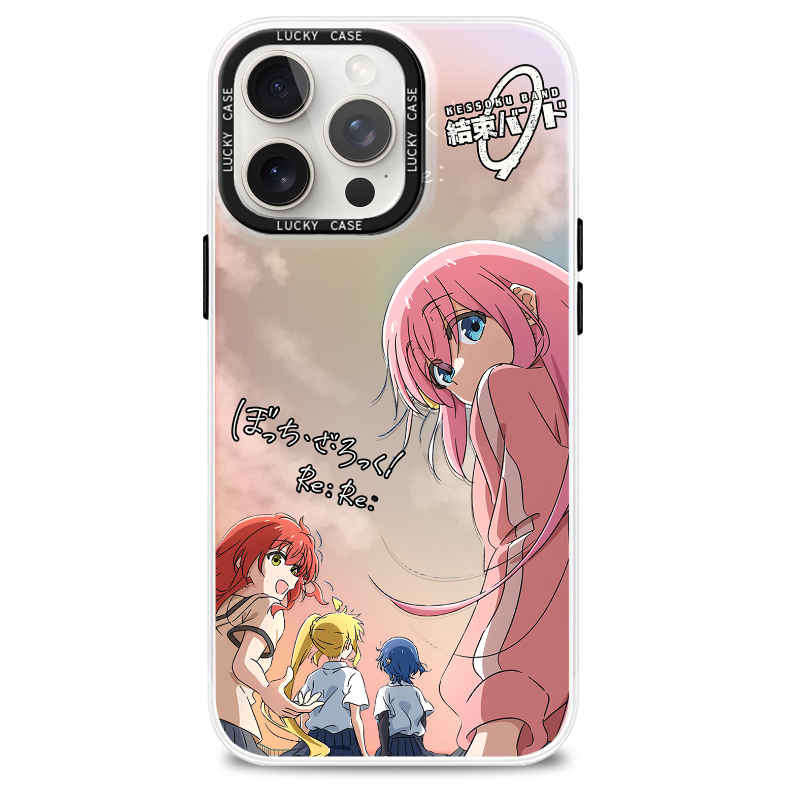 レーザーグラデーションスマートフォンケース【ぼっち・ざ・ろっく！/結束バンド】2種類