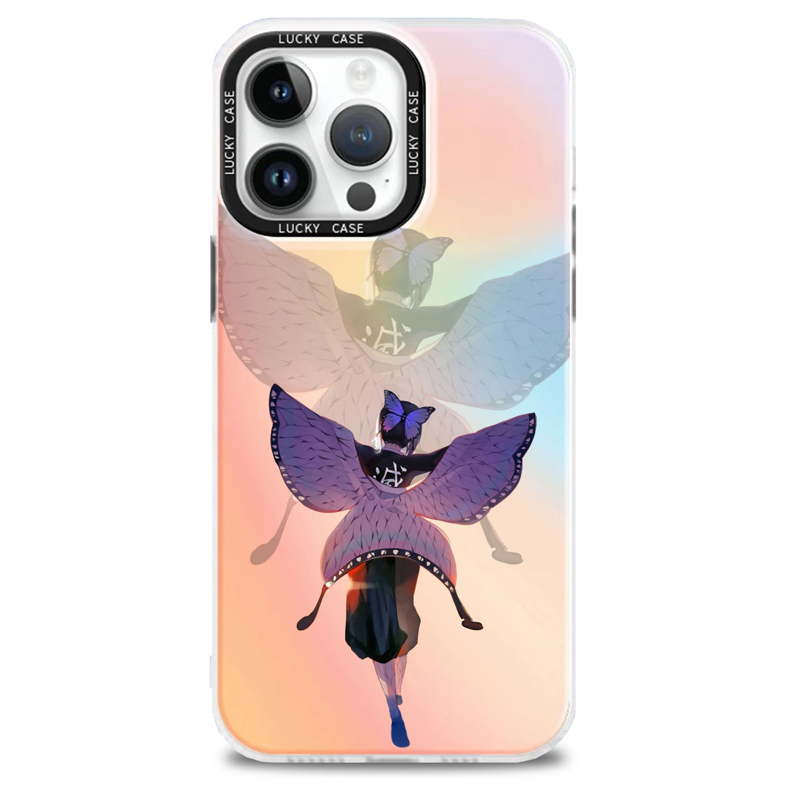 レーザーグラデーションスマートフォンケース【鬼滅の刃】5種類