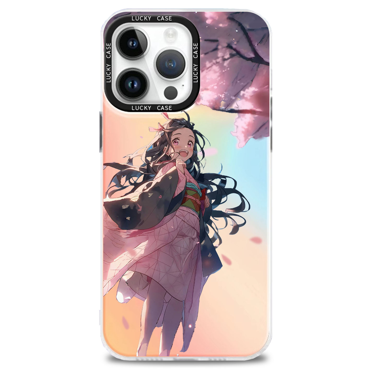 レーザーグラデーションスマートフォンケース【鬼滅の刃】5種類