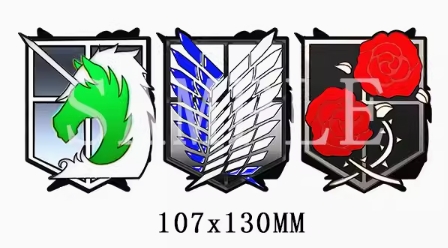 グラデーションステッカー【進撃の巨人】