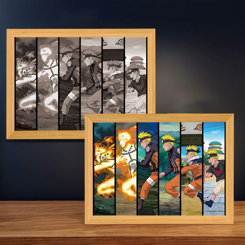 ]夕暮れの光と影のフレーム【NARUTO -ナルト-】