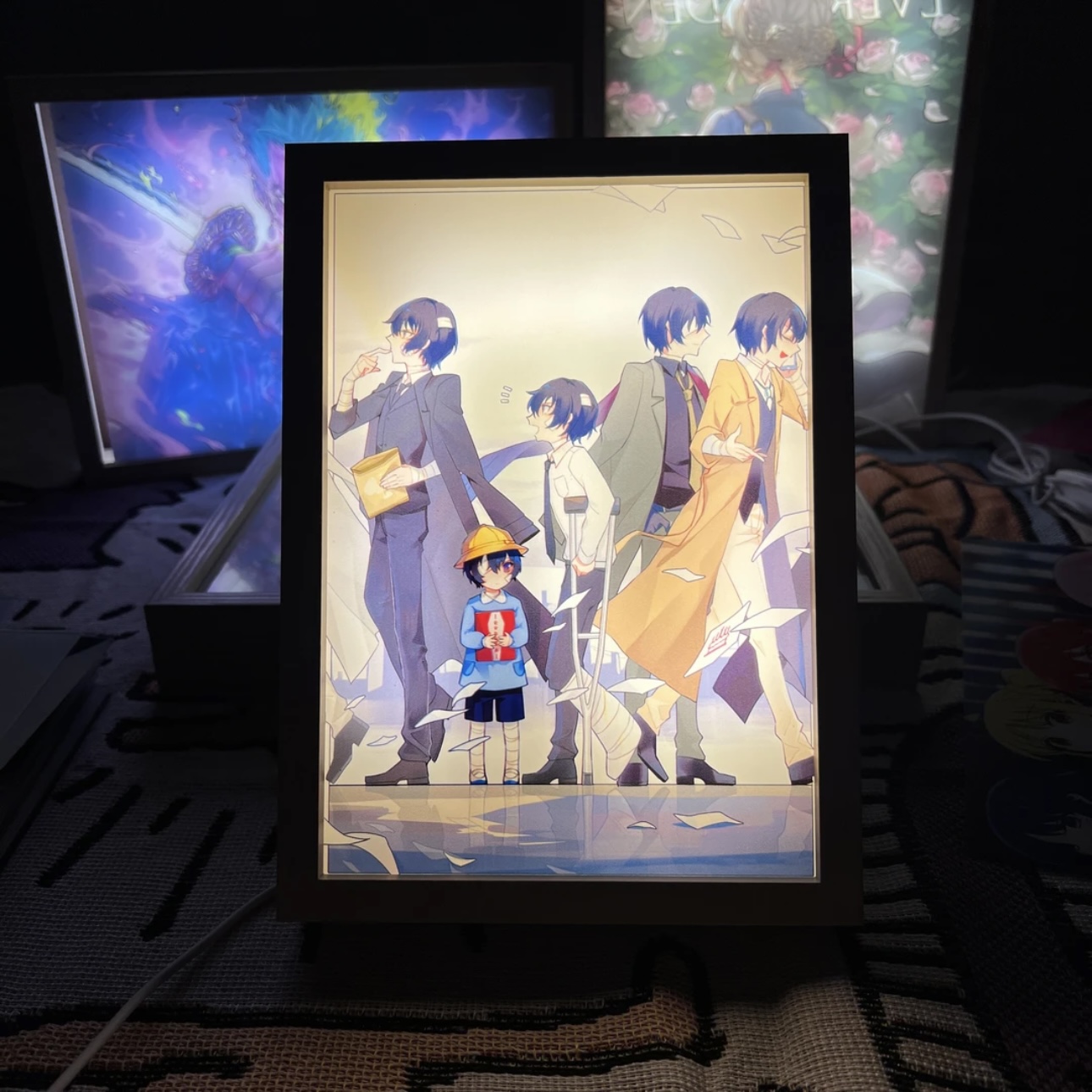 夕暮れの光と影の絵【文豪ストレイドッグス】5種類