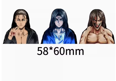 グラデーションステッカー【進撃の巨人】