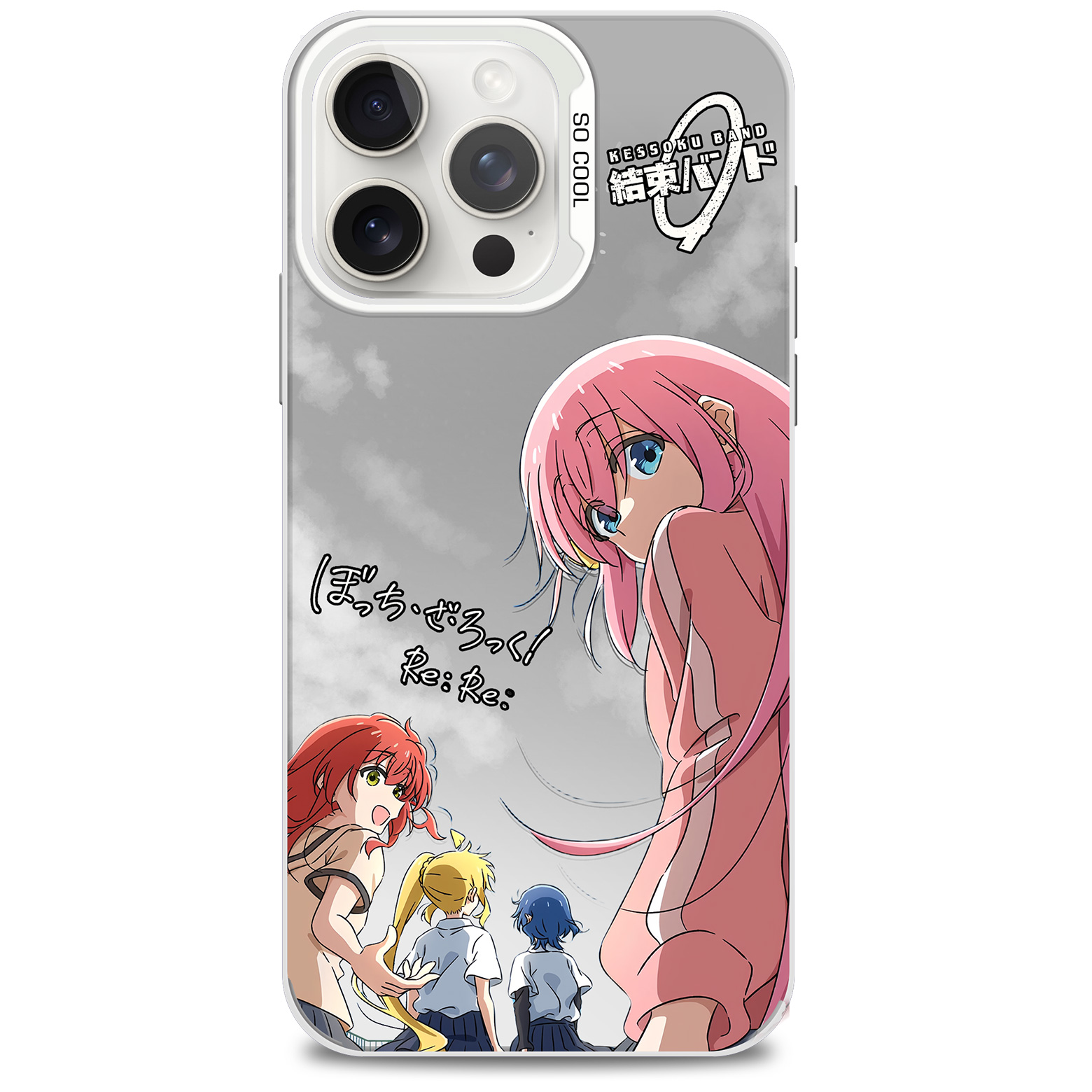 レーザーグラデーションスマートフォンケース【ぼっち・ざ・ろっく！/結束バンド】