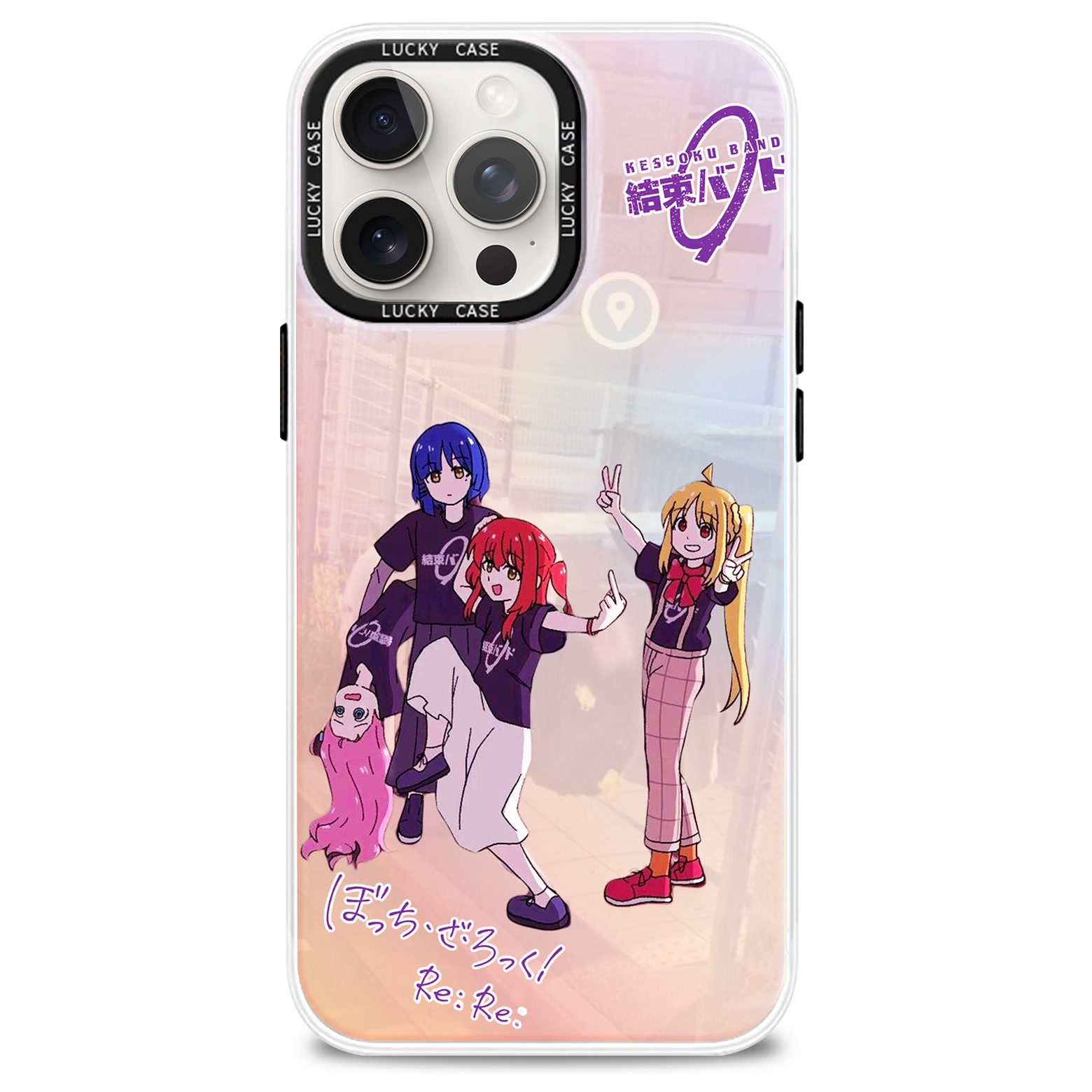 レーザーグラデーションスマートフォンケース【ぼっち・ざ・ろっく！/結束バンド】