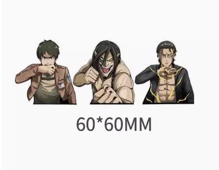 グラデーションステッカー【進撃の巨人】