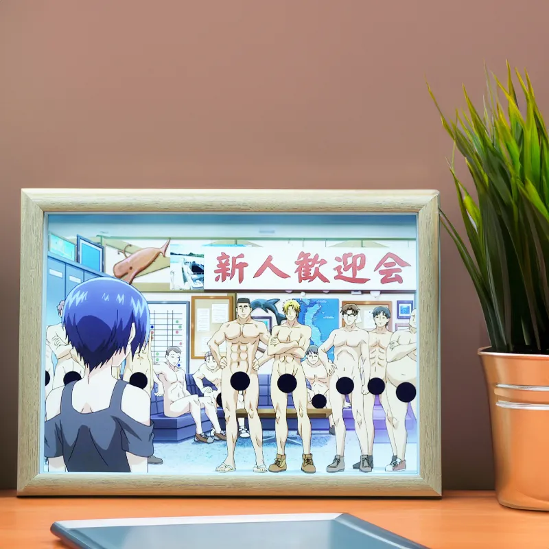 フォトフレームの装飾品【ぐらんぶる】4種類