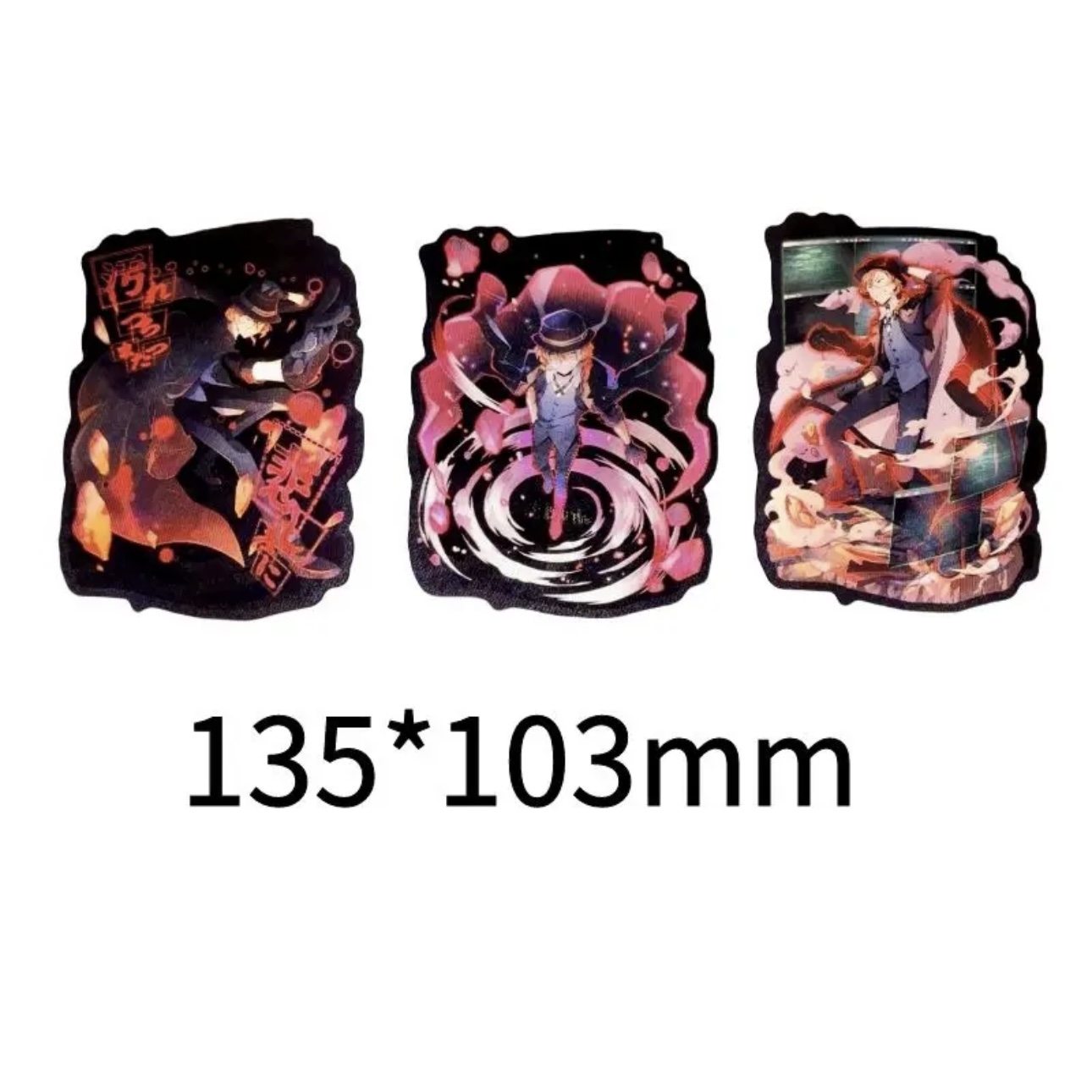 グラデーションステッカー【文豪ストレイドッグス】