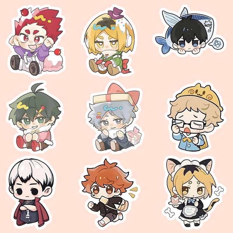 クリエイティブステッカーセット【ハイキュー】