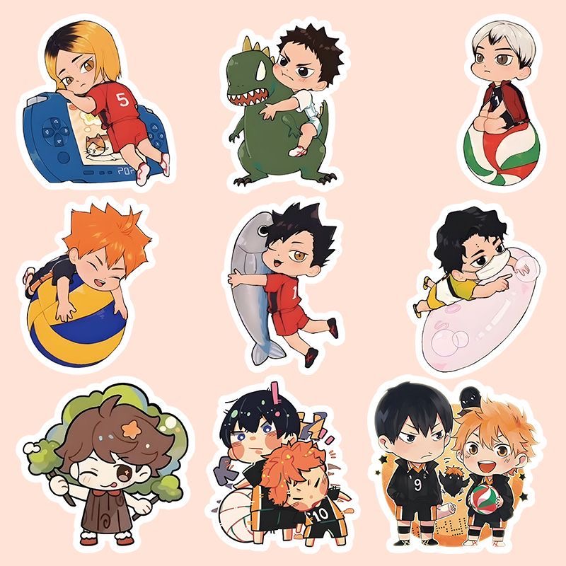 クリエイティブステッカーセット【ハイキュー】