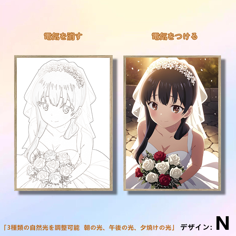 夕暮れの光と影の絵【僕の心のヤバイやつ Boku no Kokoro no Yabai Yatsu/The Dangers in My Heart】10種類