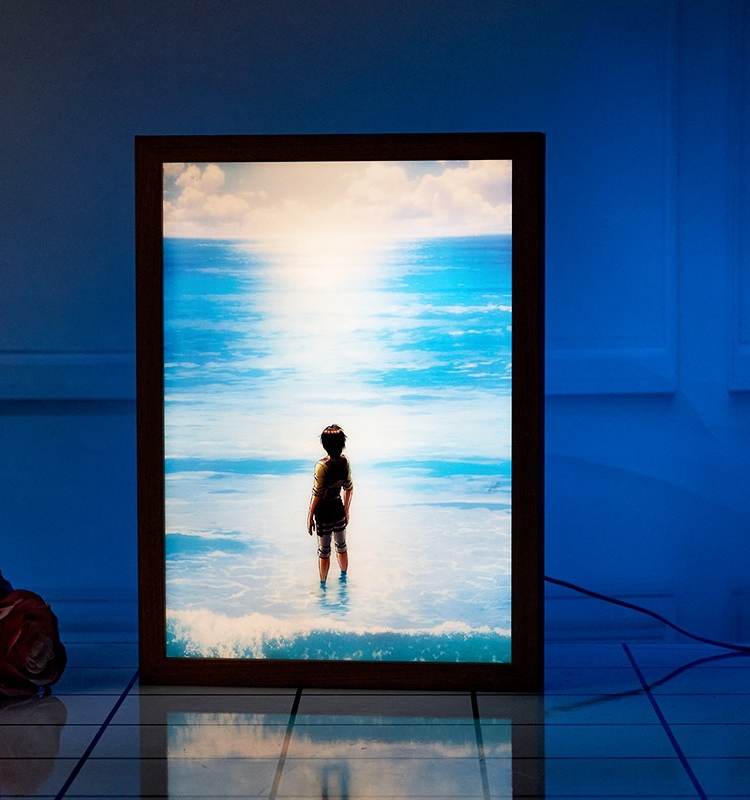 夕暮れの光と影の絵【進撃の巨人】